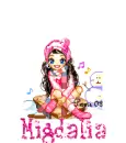 Pink winter doll - Migdalia