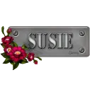 Metal Board: Susie