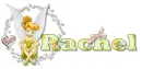 tinkerbell with name Rachel