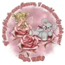 Friends were flowers Tabby