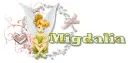 Tinkerbell with name Migdalia