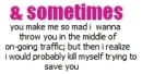 sometimes