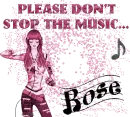 Please don't stop the music- Rose