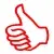 thumbs up