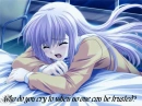 crying anime girl