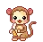 cute mini monkey