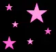 pink stars