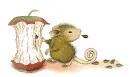 Mouse and apple
