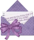 purple envelope with hugs Jessica