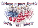Purrfect 4th of July