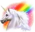 Unicorn w/ Rainbow