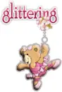 Glittering cute bear