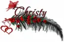Black feather Christy