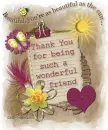 Thank You for being such a wonderful friend