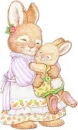 MOM N CHILD BUNNIES