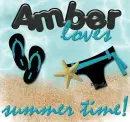 Amber loves summer time! 