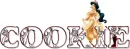 Disney princess Jasmine - Cookie