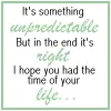 Time Of Your Life