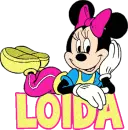 Loida Lounge'n Minnie Mouse