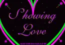 Showing Love Heart