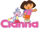 Cianna with Dora & Boots