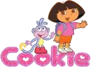 Cookie with Dora & Boots
