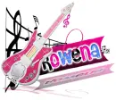 Glam Guitar-Rowena