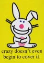 crazy doesn't even begin to cover it.