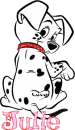 julie dalmation dog