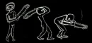 Chainsaw motions
