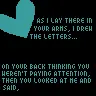 as i lay