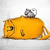 mouse and cat