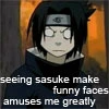 Naruto- Sasuke's Funny Faces 