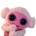Pink Kawaii Millie the monkey