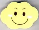 Kawaii Yellow Cloud