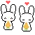 couple bunny