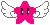 Pink Star w/ Wings