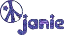 trippy animated groovy peace sign (janie)