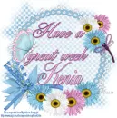 Kenia flower tag