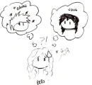 Bella cartoon  indecision xD