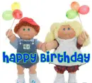 Capage patch kids / happy birthday