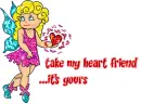 Take my heart friend