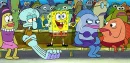 Spongebob cheering