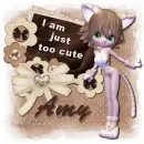 I'm just too cute, Amy