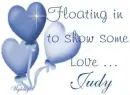 Floating in to show love - Judy