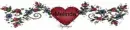 Heart and roses - Melinda