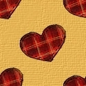 HEART PLAID