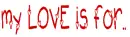 my love is for Ãœ