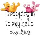 pooh piglet mary