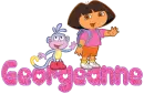 Georgeanne with Dora & Boots
